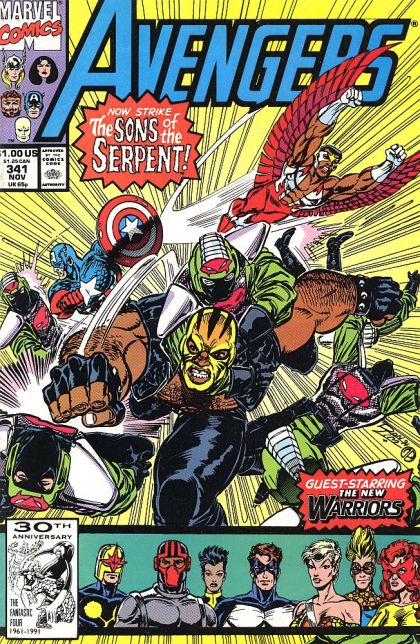The Avengers, Vol. 1 Rage of Angels |  Issue#341A | Year:1991 | Series: Avengers |
