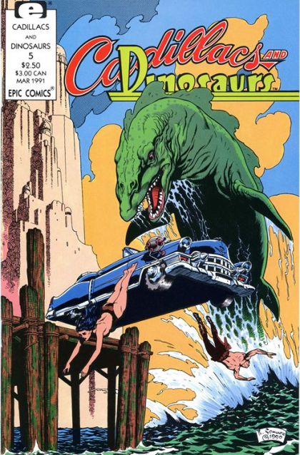 Cadillacs and Dinosaurs, Vol. 1 Excursion |  Issue#5A | Year:1991 | Series:  | Pub: Marvel Comics |