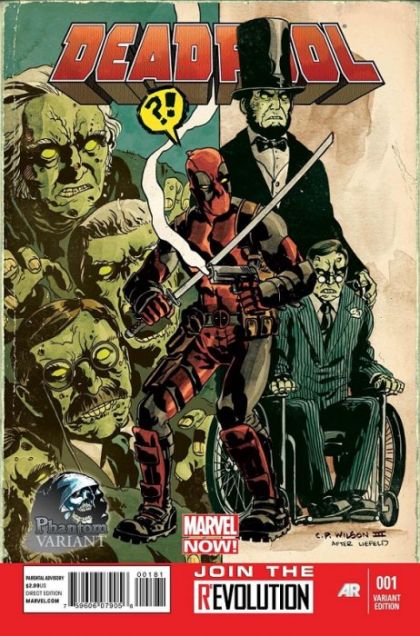 Deadpool, Vol. 4 In Wade We Trust |  Issue#1H | Year:2012 | Series: Deadpool | Pub: Marvel Comics