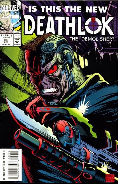 Deathlok, Vol. 2 Cyberstrike, Into the Past |  Issue#32 | Year:1994 | Series: Deathlok | Pub: Marvel Comics |