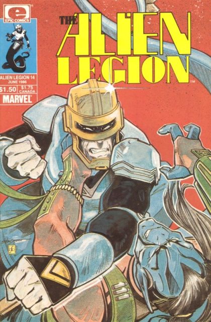 Alien Legion, Vol. 1 Hunt for the Hunter |  Issue#14 | Year:1986 | Series:  |