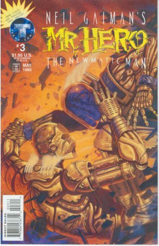 Neil Gaiman's Mr. Hero: The Newmatic Man, Vol. 1 Cain |  Issue#3A | Year:1995 | Series:  | Pub: Big Entertainment | Direct Edition