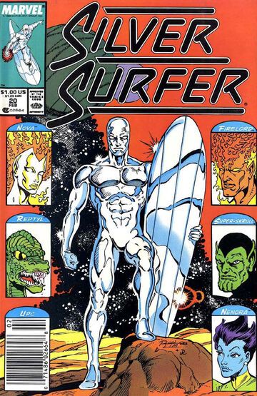Silver Surfer, Vol. 3 Aftermatch! |  Issue#20B | Year:1988 | Series: Silver Surfer | Pub: Marvel Comics