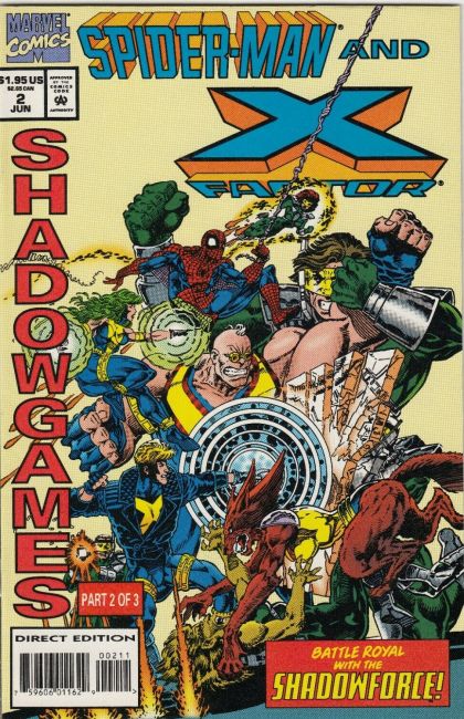 Spider-Man and X-Factor Shadowgames, Part Two:  Shadowclash |  Issue#2A | Year:1994 | Series:  |