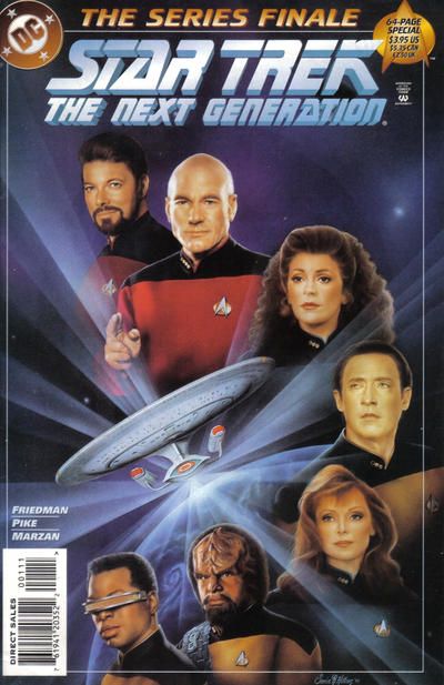 Star Trek: The Next Generation - The Series Finale "All Good Things..." |  Issue#0 | Year:1994 | Series: Star Trek | Pub: DC Comics |