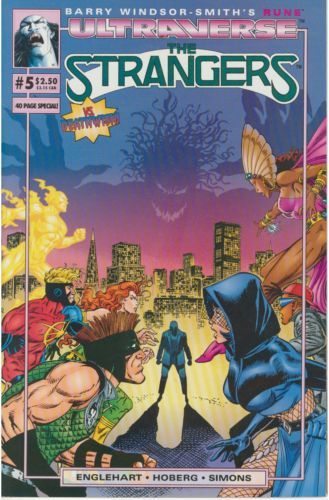 The Strangers Dynamic Tension! |  Issue#5A | Year:1993 | Series: The Strangers | Pub: Malibu Comics