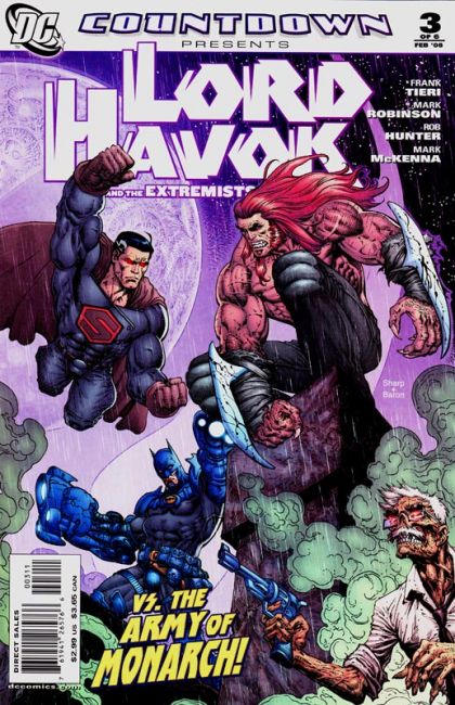Countdown Presents: Lord Havok and the Extremists Countdown - Part Three: The Beast Within |  Issue#3 | Year:2008 | Series: Countdown | Pub: DC Comics
