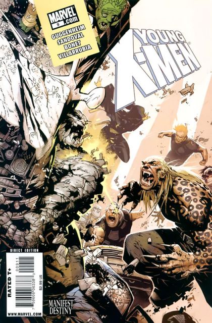 Young X-Men Manifest Destiny - The Y Men, Conclusion: Ascendant |  Issue#9A | Year:2009 | Series: X-Men | Pub: Marvel Comics