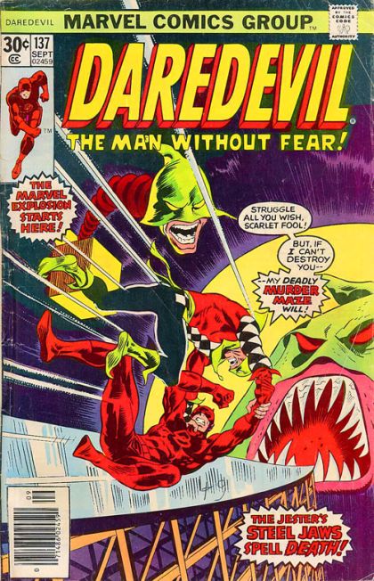 Daredevil, Vol. 1 The Murder Maze Strikes Twice! |  Issue#137A | Year:1976 | Series: Daredevil | Pub: Marvel Comics