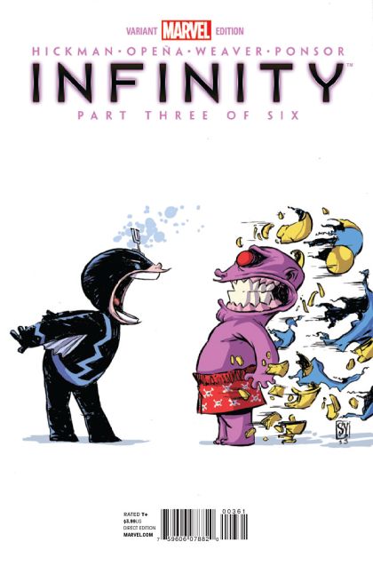 Infinity Infinity - "Kingdoms Fall" |  Issue#3F | Year:2013 | Series: Infinity | Pub: Marvel Comics | Skottie Young Baby Variant Cover