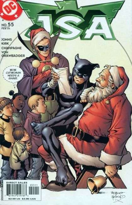 JSA Be Good For Goodness' Sake |  Issue#55 | Year:2003 | Series: JSA | Pub: DC Comics