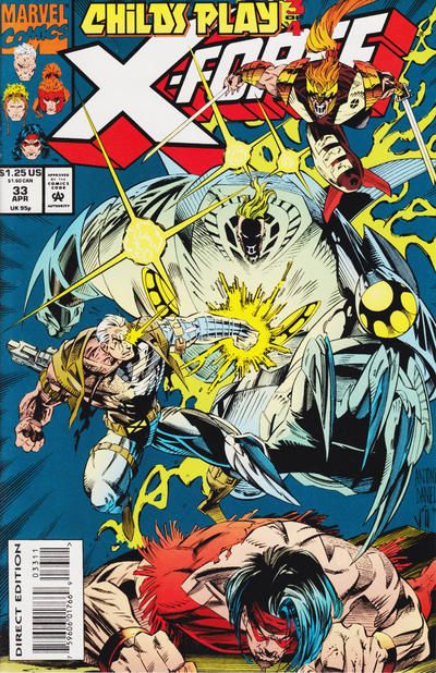 X-Force, Vol. 1 Child's Play - Third Move: Rules Were Made To Be Broken |  Issue#33A | Year:1994 | Series: X-Force | Pub: Marvel Comics