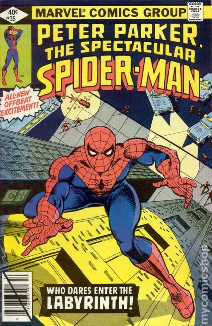 The Spectacular Spider-Man Labyrinth |  Issue#35A | Year:1979 | Series: Spider-Man | Pub: Marvel Comics