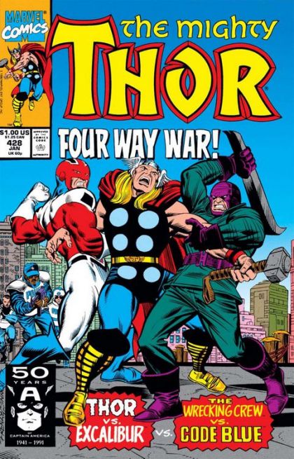 Thor, Vol. 1 If This Be Juggernaut! |  Issue#428A | Year:1990 | Series: Thor |