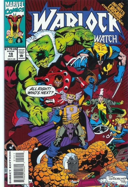 Warlock and the Infinity Watch Infinity Crusade - True Believers |  Issue#19 | Year:1993 | Series: Warlock |