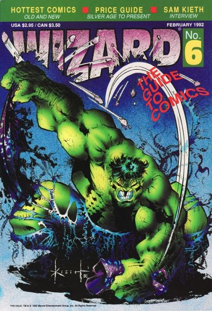 Wizard: The Magazine of Comics, Entertainment and Pop Culture  |  Issue#6A | Year:1992 | Series:  | Pub: Wizard Press