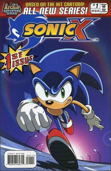 Sonic X  |  Issue#1 | Year:2005 | Series: Sonic The Hedgehog | Pub: Archie Comic Publications
