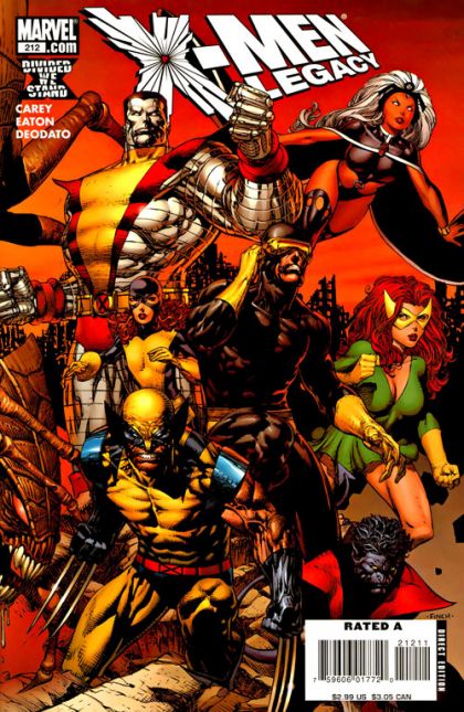 X-Men: Legacy, Vol. 1 Divided We Stand - Sins of the Father, Part 2 |  Issue#212A | Year:2008 | Series: X-Men | Pub: Marvel Comics