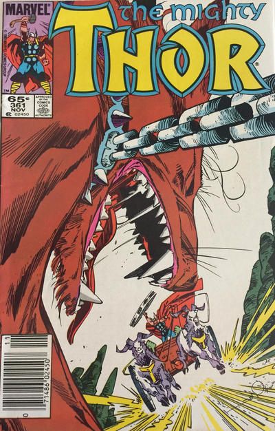 Thor, Vol. 1 The Quick And The Dead! |  Issue#361B | Year:1985 | Series: Thor | Pub: Marvel Comics