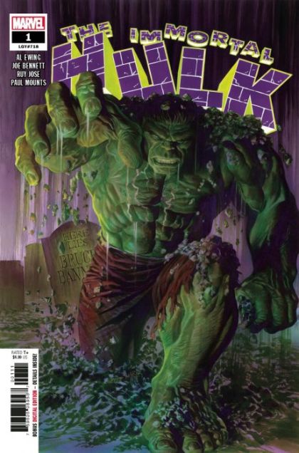 The Immortal Hulk Or Is He Both |  Issue#1A | Year:2018 | Series:  | Pub: Marvel Comics
