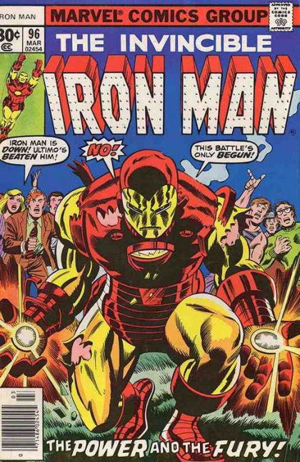 Iron Man  |  Issue#96A | Year:1976 | Series: Iron Man | Pub: Marvel Comics |