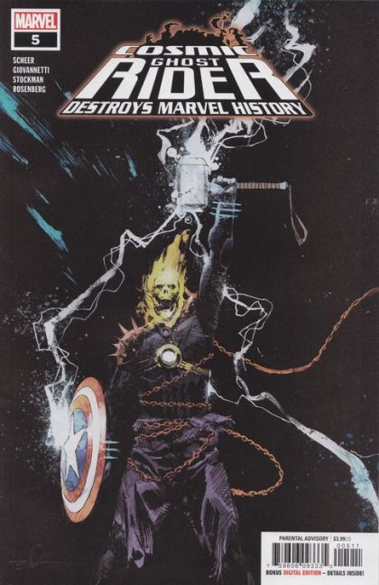 Cosmic Ghost Rider Destroys Marvel History  |  Issue#5A | Year:2019 | Series:  | Pub: Marvel Comics