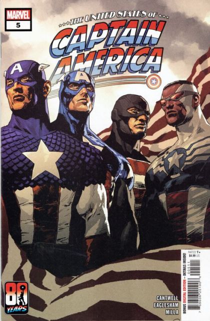 The United States of Captain America "Oh Captains! My Captains!" |  Issue#5A | Year:2021 | Series:  |