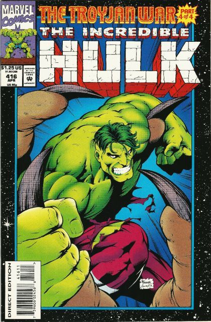 The Incredible Hulk, Vol. 1 The Troyjan War, Part 4: The Big Bang |  Issue#416A | Year:1994 | Series: Hulk |