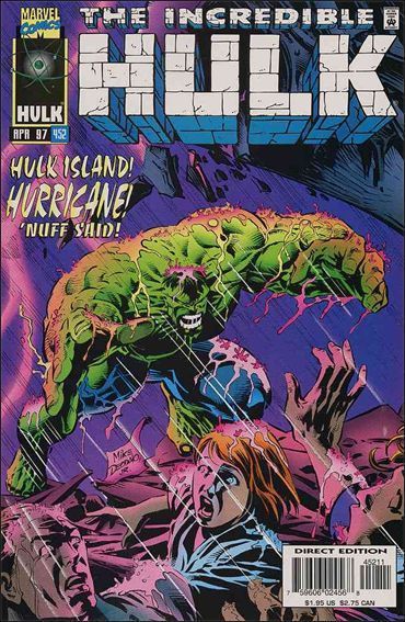 The Incredible Hulk, Vol. 1 Take Charge Guy |  Issue#452A | Year:1997 | Series: Hulk | Pub: Marvel Comics | Direct Edition