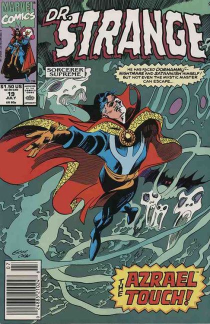 Doctor Strange: Sorcerer Supreme, Vol. 1 The Azrael Touch |  Issue#19 | Year:1990 | Series: Doctor Strange |