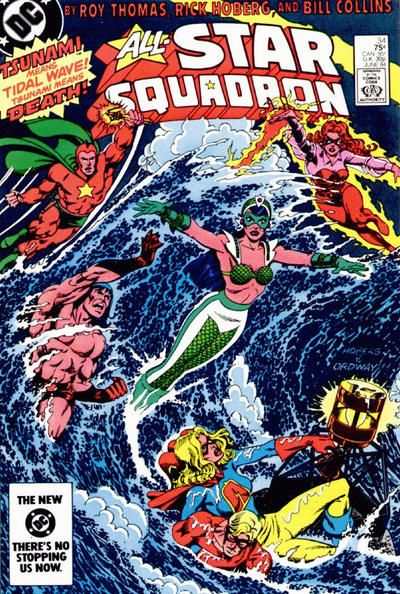 All-Star Squadron Crisis On Earth-X, The Wrath of Tsunami |  Issue#34A | Year:1984 | Series:  | Direct Edition
