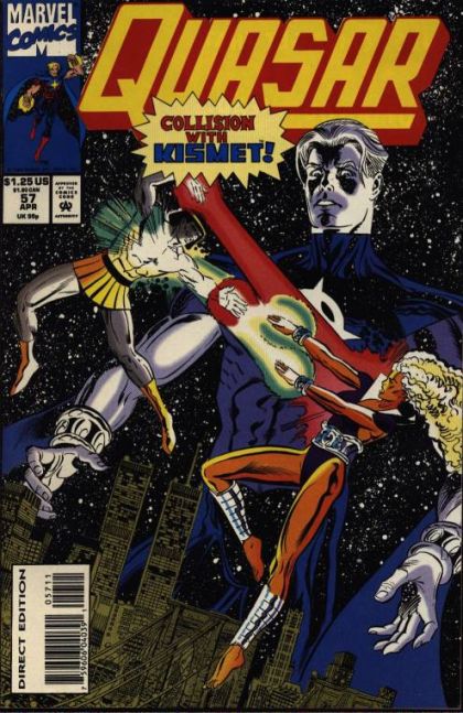 Quasar Three Man And A Cocoon |  Issue#57A | Year:1994 | Series: Quasar |