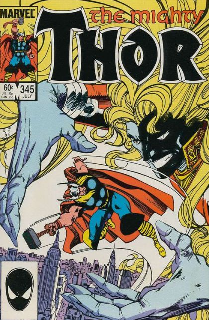 Thor, Vol. 1 That Was No Lady! |  Issue#345A | Year:1984 | Series: Thor | Pub: Marvel Comics