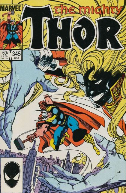 Thor, Vol. 1 That Was No Lady! |  Issue#345A | Year:1984 | Series: Thor | Pub: Marvel Comics |