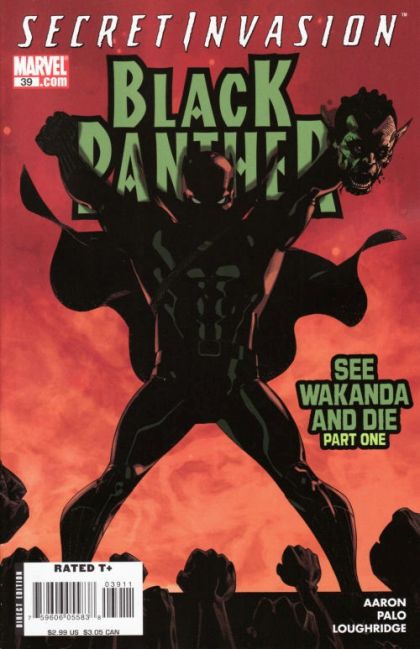 Black Panther, Vol. 4 Secret Invasion - See Wakanda and Die, Part One |  Issue#39A | Year:2008 | Series: Black Panther | Pub: Marvel Comics |