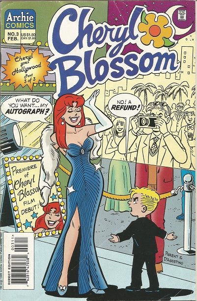 Cheryl Blossom: Goes Hollywood  |  Issue#3 | Year: | Series:  | Pub: Archie Comic Publications