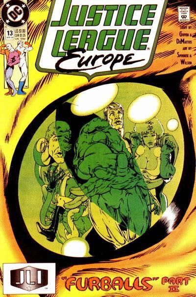 Justice League Europe / International Furballs II |  Issue#13A | Year:1990 | Series: JLA | Pub: DC Comics