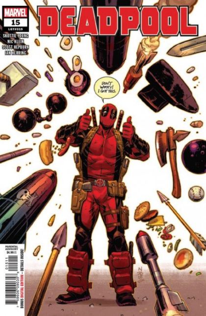 Deadpool, Vol. 6  |  Issue#15A | Year:2019 | Series: Deadpool | Pub: Marvel Comics | Regular Nic Klein Cover