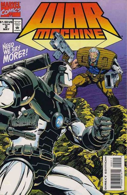 War Machine, Vol. 1 Between Deathlok And A Hard Case |  Issue#2A | Year:1994 | Series: War Machine |