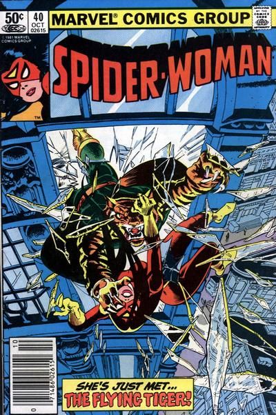 Spider-Woman, Vol. 1 Flying Tiger-Kills! |  Issue#40B | Year:1981 | Series: Spider-Woman |