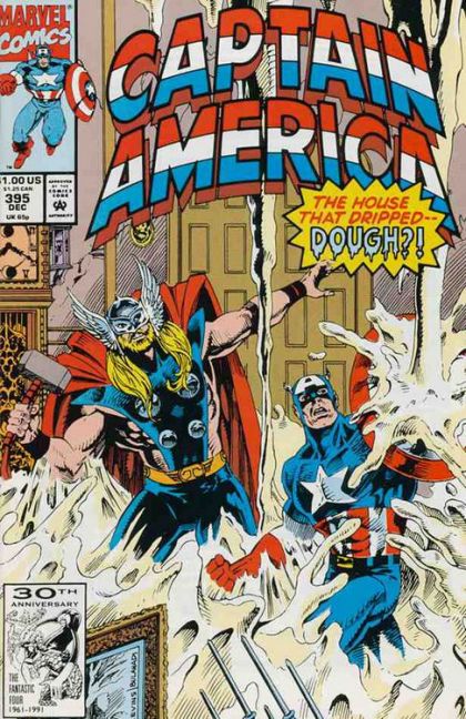 Captain America, Vol. 1 Rogues In The House / The Big Brawl |  Issue#395A | Year:1991 | Series: Captain America | Pub: Marvel Comics