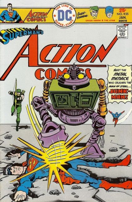 Action Comics, Vol. 1 Junkman--The Recycled Superstar! |  Issue