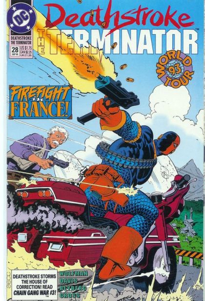 Deathstroke, The Terminator World Tour, Chapter 2: Versailles |  Issue#28 | Year:1993 | Series: Deathstroke | Pub: DC Comics