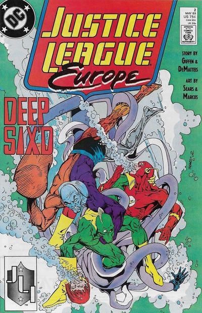 Justice League Europe / International Somebody Up There Hates Us! |  Issue#2A | Year:1989 | Series: JLA | Pub: DC Comics
