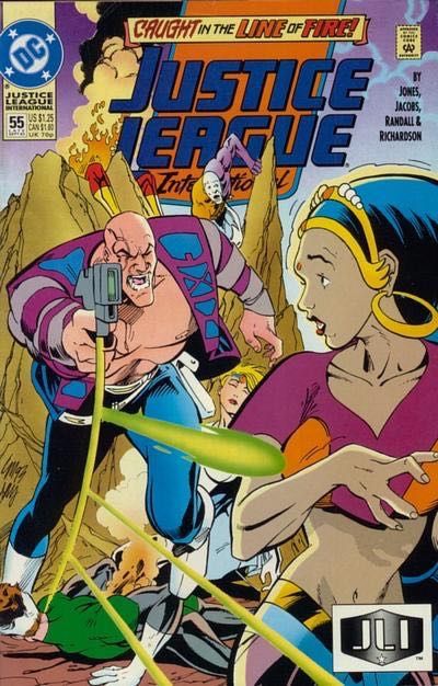 Justice League Europe / International Lest Darkness Fall |  Issue#55A | Year:1993 | Series: JLA | Pub: DC Comics