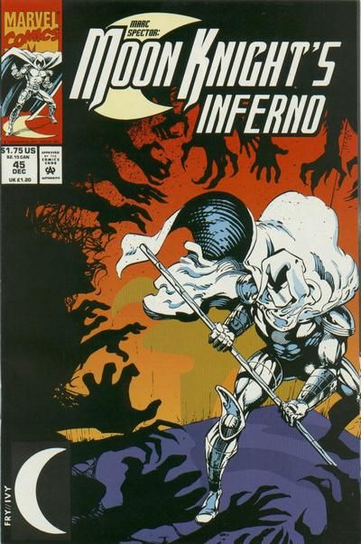 Marc Spector: Moon Knight Goblin Knight |  Issue#45 | Year:1992 | Series: Moon Knight |
