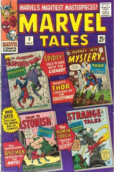 Marvel Tales, Vol. 2  |  Issue#3 | Year:1966 | Series: Spider-Man | Pub: Marvel Comics