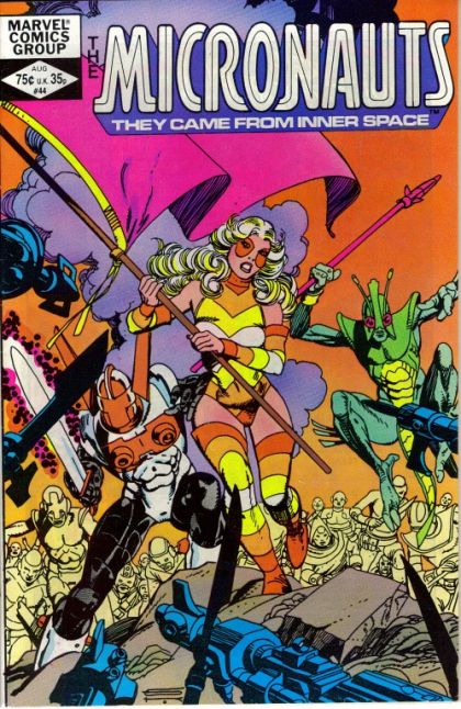 Micronauts, Vol. 1 Charnel House |  Issue#44 | Year:1982 | Series: Micronauts |