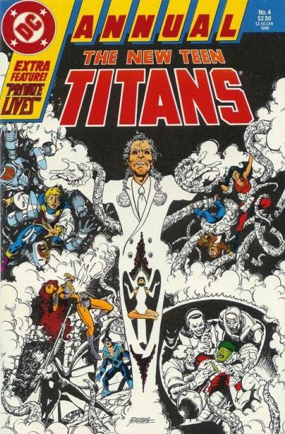 The New Teen Titans, Vol. 2 Annual Whom The Gods Would Destroy... / The Private Life of Titans Tower |  Issue#4 | Year:1988 | Series: Teen Titans |