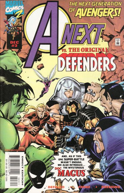 A-Next Down 'n' Dirty With The Defenders |  Issue#3A | Year:1998 | Series: MC2 | Pub: Marvel Comics